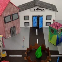 ساخت کاردستی واسیاب ابی برای مدارس ودانش اموزان|اسباب‌‌بازی|قم, تعویض پلاک|دیوار