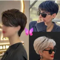 مدل کوتاهی ،رنگ ولایت،فر،میکروابرو وشیدینگ لب|خدمات آرایشگری و زیبایی|مبارکه, |دیوار