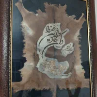 فروش تابلو انیکاد روی پوست|تابلو، نقاشی، عکس|شیراز, شهرک مخابرات|دیوار
