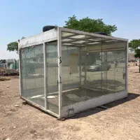 کانکس شیشه ای قابل حمل ابعاد ۳ * ۳/۷۰