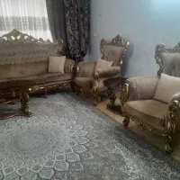 مبل سلطنتی ومیزعسلی|مبلمان خانگی و میز عسلی|کهریزک, |دیوار