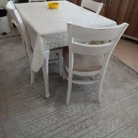 مبل ال با میز نهار خوری ست