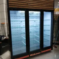 یخچال و فریزر بیرون استیل فن دار عایق