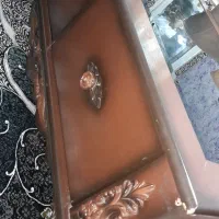 جلومبلی وعسلی ۳تا چوب گردو|مبلمان خانگی و میز عسلی|تنکابن, |دیوار