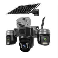 دوربین سیمکارتی سه لنز با پنل مخصوص محیط بدون برق