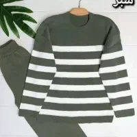 ست بافت رنگ سبز زیتونی