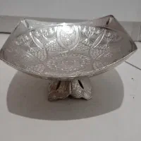 شیرینی خوری پایه دار سیلور