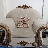 مبلمان ۱۰ نفره همراه ۳ عدد میز جلومبلی|مبلمان خانگی و میز عسلی|شاهرود, |دیوار