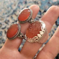 انگشتر عقیق دوقاب شیرازی|جواهرات|مرودشت, ژیان|دیوار