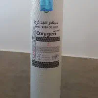 کپسول اکسیژن طبی پر به همراه مانومتر اکسیژن