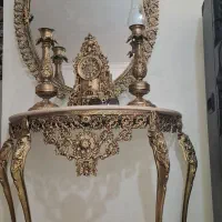 آینه شمعدان در حد نو