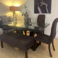 میز ناهارخوری ۶نفره چوبی