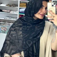 شال حریر نخ طرحدار مجلسی|لباس|مشهد, حجت|دیوار