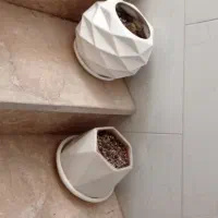 ۴ تا گلدان سرامیکی سالم