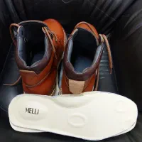 نیم بوت مردانه چرم طبیعی سایز ۴۱/۵|کیف، کفش، کمربند|رشت, پیرسرا|دیوار