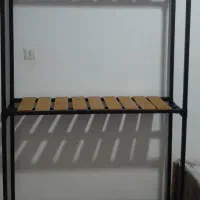 رگال ۲طبقه جنس فول درجه یک عمری|کتابخانه، شلف، قفسههای دیواری|بیجار, |دیوار