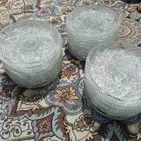 ۲۴ عدد بشقاب میوه خوری  یک بار استفاده شده