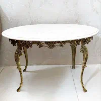 میز عسلی برنزی