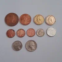 ۱۳ عدد سکه خارجی