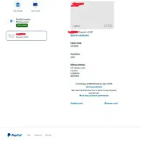 اکانت پی پال به همراه سیمکارت و ویزا کارت|لوازم جانبی موبایل و تبلت|تهران, آجودانیه|دیوار