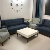مبل 7 نفره همراه با میزناهارخوری 8 نفره شرکتی