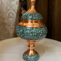 شکلات خوری مس فیروزه کوبی آقاجانی|صنایع دستی و سایر لوازم تزئینی|گرمسار, |دیوار