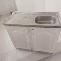 سینک تک لگنه با شیر