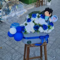 باکس گل نوزادی|گل مصنوعی|درگزین, |دیوار