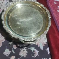 سینی برنجی|کلکسیون اشیاء عتیقه|تهران, کیانشهر|دیوار
