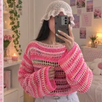 بافتنی پاییزی،شراگ،کلاه،ژاکت،وِست