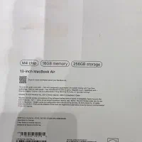 مک بوک ایر MACBOOK AIR M4 256G RAM 16|رایانه همراه|تهران, صاحبقرانیه|دیوار