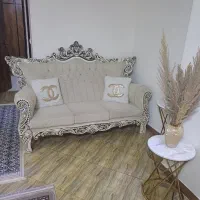 یک دست مبل 7نفره استیل در حد نو