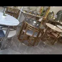 نهارخوری میز غذاخوری ناهارخوری فلزی کم جا ضمانتدار