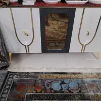 آیینه و کنسول درحد نو|بوفه، ویترین، کنسول|برازجان, |دیوار