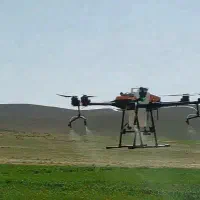 سم پاشی پیشرفته و آسان مزارع با پهپاد سمپاش