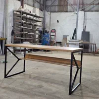 میز تحریر. میز کامپیوتر . میز چوبی و فلزی طرح Y|میز تحریر و کامپیوتر|رشت, بازار|دیوار