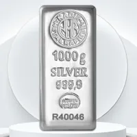 شمش نقره خالص ترک ندیر 999.9