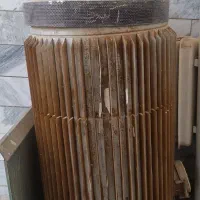 بخاری نفتی بزرگ فن دار|بخاری، هیتر، شومینه|زیرکوه, |دیوار