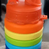 قمقمه سیلیکونی در حد نو