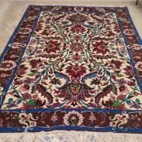 نقدواقساط،یک قطعه قالی نقشه هریس سراسر افشان،9متری