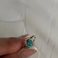 انگشتر نقره زنانه کاملا نو