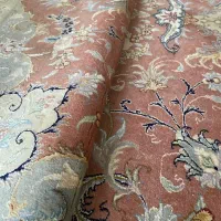 قالی ۶ متری جفت چله ابریشم