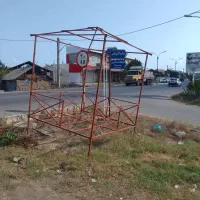 لوازم قصابی کبابی کامل (یخچال.منقل.میز صندلی