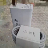 شارژر 67وات سرکارتنی شیائومی با کابل سرجعبه|لوازم جانبی موبایل و تبلت|قم, چهار مردان|دیوار