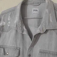 پیراهن جین مردانه سایز ۳x ضخیم