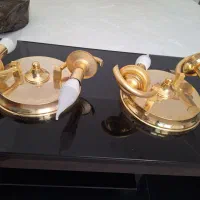 فروش ۴ عدد لوستر ابکاری طلا