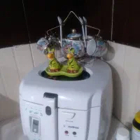 سرخ کن نو وتمیز وسالم یکی دوباراستفاده شده فقط