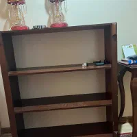 کتابخانه تمام چوب|کتابخانه، شلف، قفسه‌های دیواری|تهران, هروی|دیوار