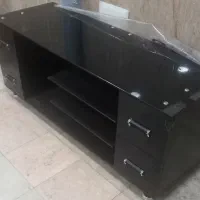 میززیر تلوزیونی شیشه ای با ۴ کشو|میز تلویزیون|تهران, سلسبیل جنوبی|دیوار