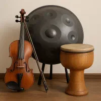 آموزش خصوصی ویلون .هنگدرام..تنبک